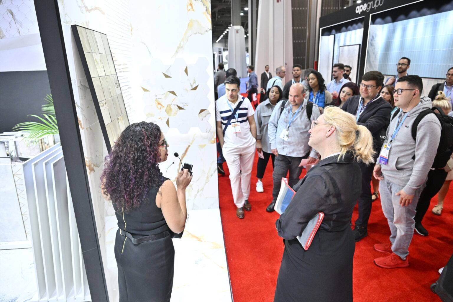 Show Floor Tours during Coverings 2022 in Las Vegas.