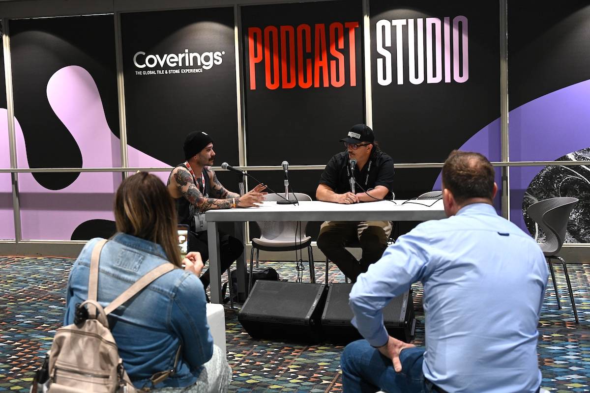 Coverings Podcast Studio